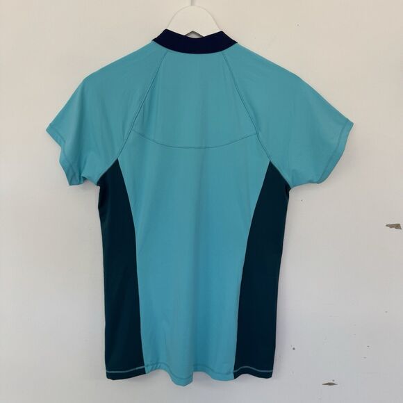 Title Nine Sunbuster 1/2 Zip Short Sleeve Sun Shirts Rash Guard Bundle Medium - Picture 6 of 13